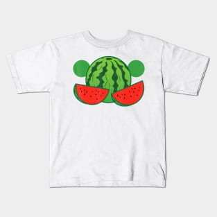 Watermelon Tropical Fruit Kids T-Shirt